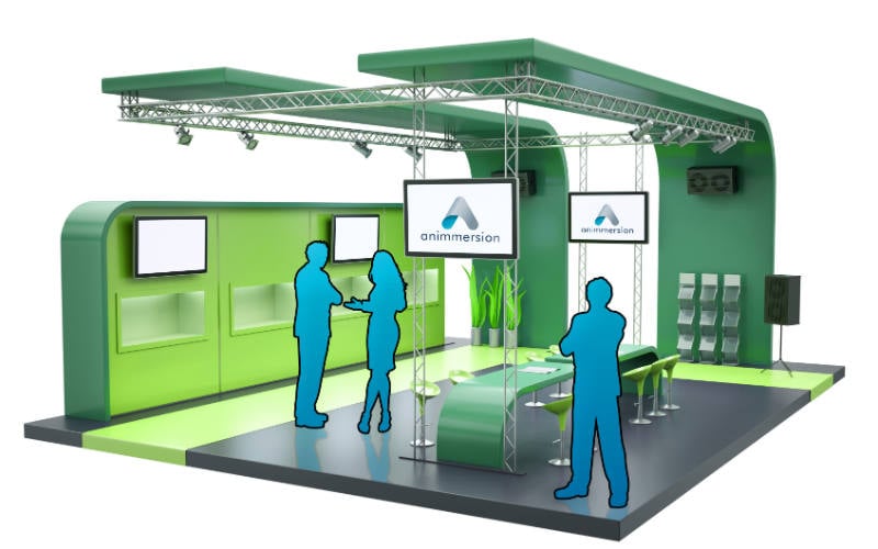 How exhibition stand might look