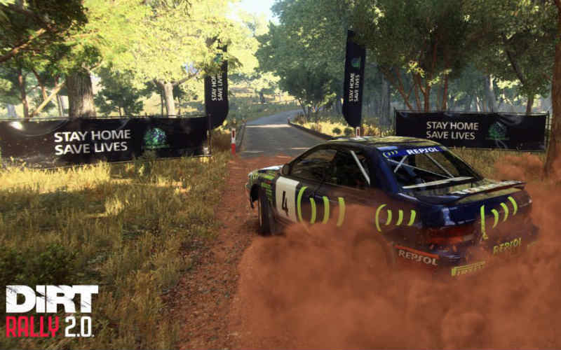 Messaging in DiRT Rally 2.0