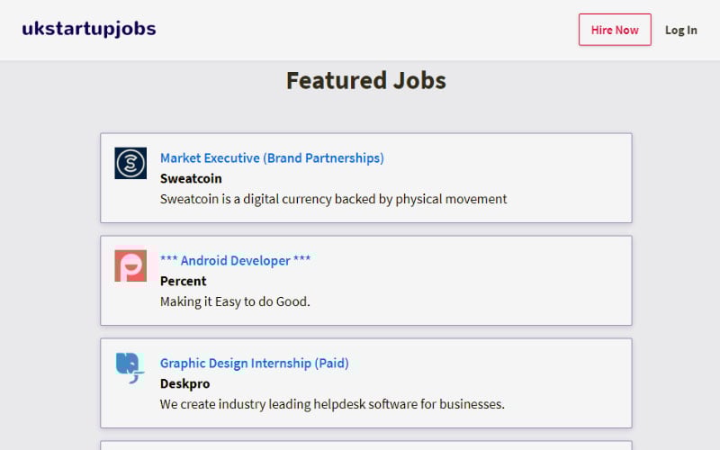 UK Startup Jobs