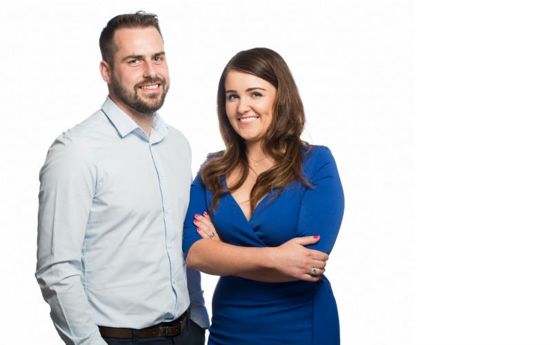 Co-founders Sean and Leona McAllister