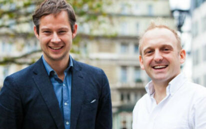 Co-founders Ben Stanway, left, and Charlie Mortimer