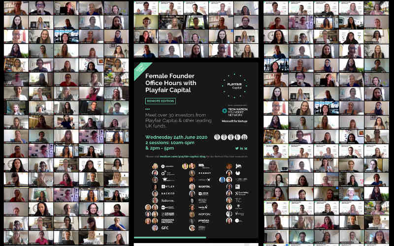 A selection of founders and VCs from the June 4th event