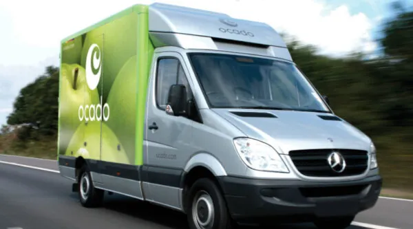 Ocado delivery van