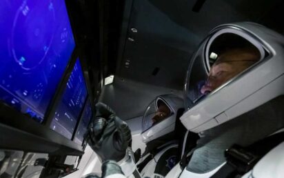 Inside the SpaceX manned rocket, set for launch this week
