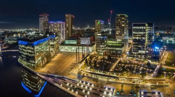 MediaCityUK in Salford Quays