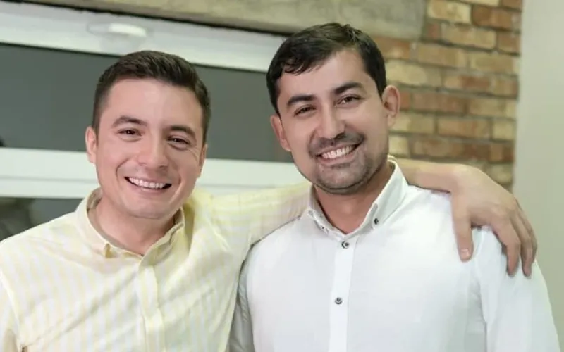Alif co-founders Abdullo Kurbanov and Zuhursho Rahmatulloev