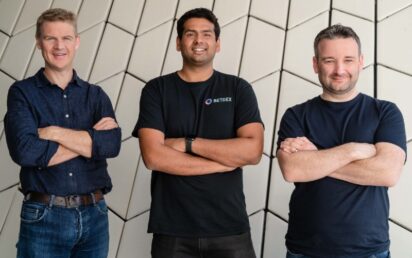 BetDEX co-founders Nigel Eccles, Varun Sudhakar, and Stuart Tonner