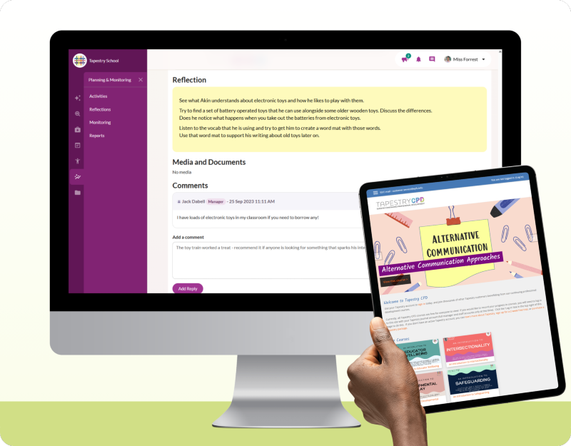 5 Tapestry Reflective Practice