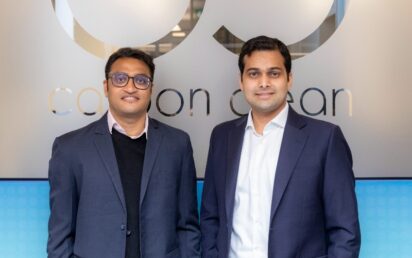 Carbon Clean co-founders Aniruddha Sharma, CEO & Prateek Bumb, CTO