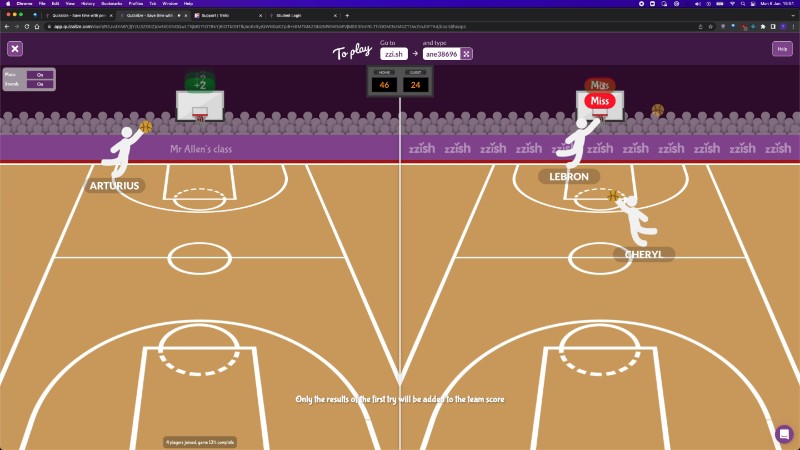 Hoops game by Zzish