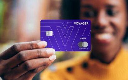 Voyager Digital debit card