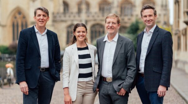 Added Health (l-r) Dr Michael Stein, Jessica McGowan, Prof Chris Butler, Dr Jonathan Crawshaw