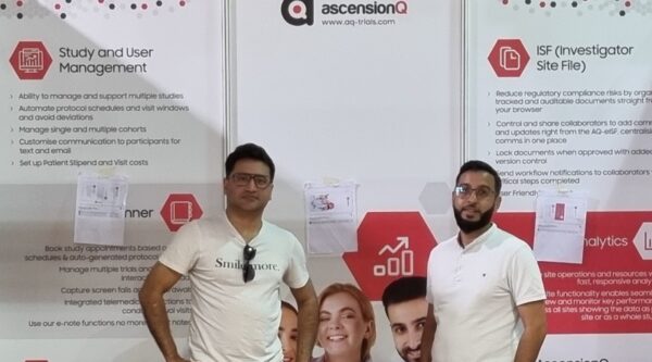 Dr Amitava Ganguli, co-founder and CEO, Ash Mahmud, co-founder of Ascension-Q