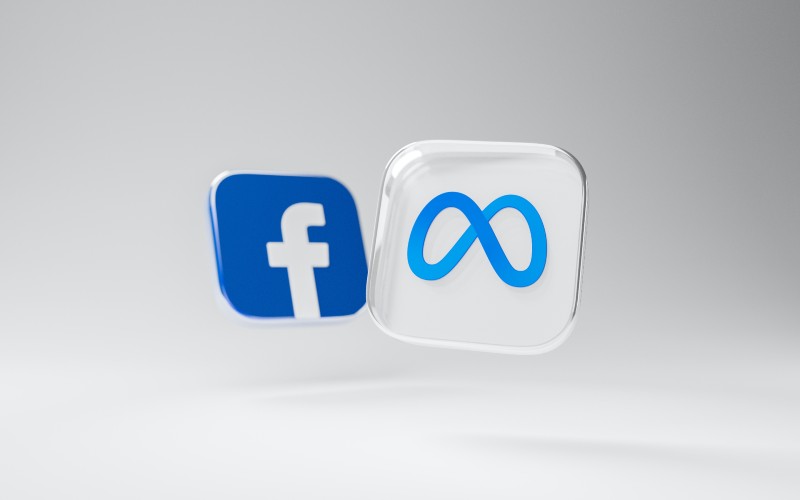Meta and Facebook logos. Credit: Dima Solomin, Unsplash