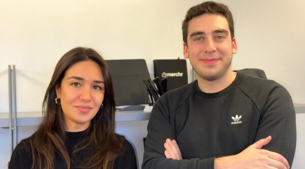 Nora Yassin and Jack Fox, co-founders of Merchr