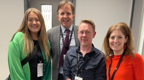 (L-R) Rebecca Worsley, Chris Maguire, Adam Pritchard and Deirdre McGettrick at eCommerce conference