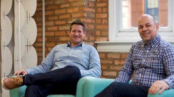 (L-R) Steven Ledgerwood succeeds current CEO and co-founder Duncan Stockdill, at Capsule