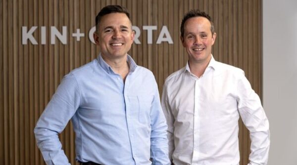 Kin + Carta European CEO David Tuck with Forecast Data founder Neil Macdonald
