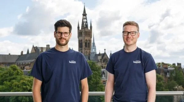 Andrew Wood and Euan Cameron, Willo co-founders