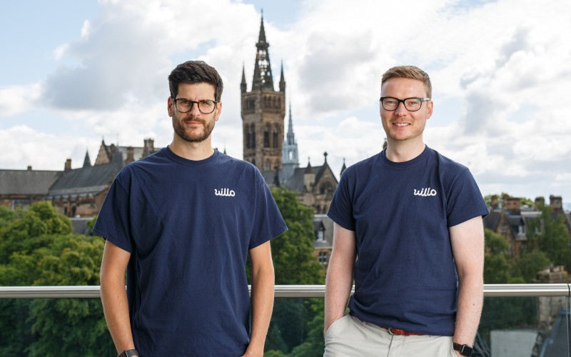 Andrew Wood and Euan Cameron, Willo co-founders
