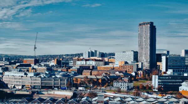 Sheffield skyline. Credit: Benjamin Elliott, Unsplash