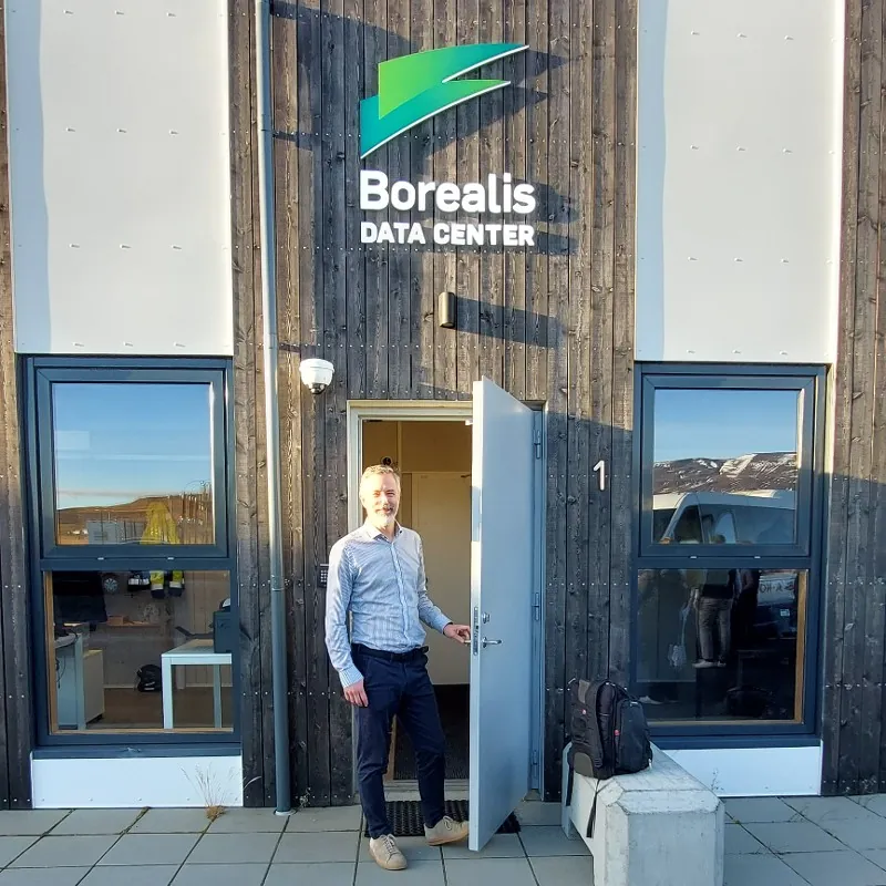 Bjorn Brynjulfsson, Borealis CEO and chair of Data Centers By Iceland
