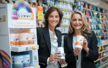 Isabelle Van Rycke, CEO of UPSA (left) with Rem3dy & Nourished founder Melissa Snover