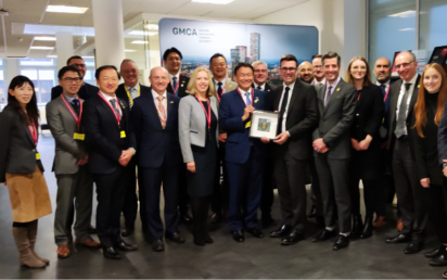 Greater Manchester partners welcome Panasonic at the MoU signing ceremony