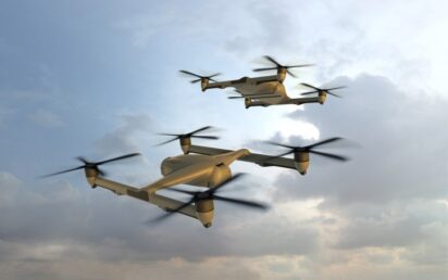A CGI of the T-650 UAS, an electric heavy lift air system under development by Malloy Aeronautics and BAE Systems