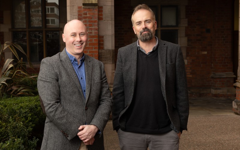 AMPLY Discovery co-founders Dr Ben Thomas (right) and Dermot Tierney