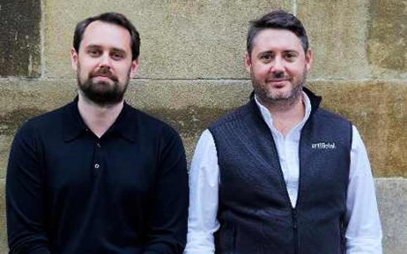 Artificial Labs co-founders Johnny Bridges and David King