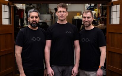 Left to right - Heat Geek founders Aadil Qureshi, Matt Chapman & Matthew Gunn