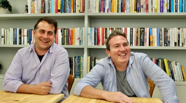 Wagestream founders Portman Wills (left) and Peter Briffett (right)