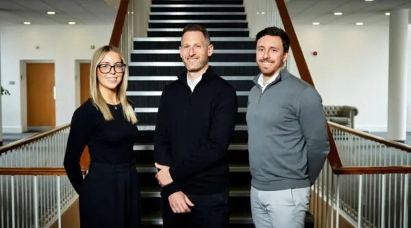 L-R Amy Wilkinson, Marc Braterman and Richard Elliott, OSY Group