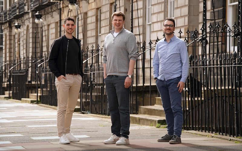 Malted AI founders Carlos Gemmell, Iain Mackie and Federico Rossetto