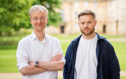 CuspAI cofounders Prof Max Welling and Dr Chad Edwards