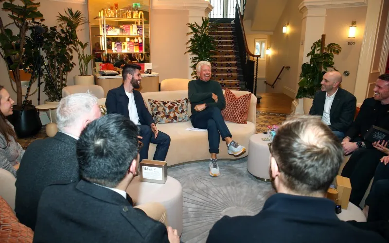 Virgin StartUp founders meet Sir Richard Branson