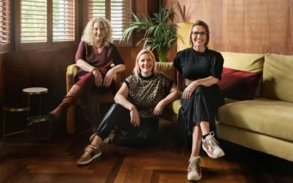 Hey Savi founders Victoria Peppiatt, Angela Vinci and Sarah Daniel