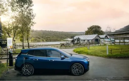 BMW EV charging