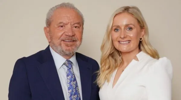 Rachel Woolford and Lord Sugar