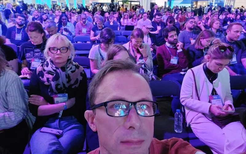 Audience at Web Summit