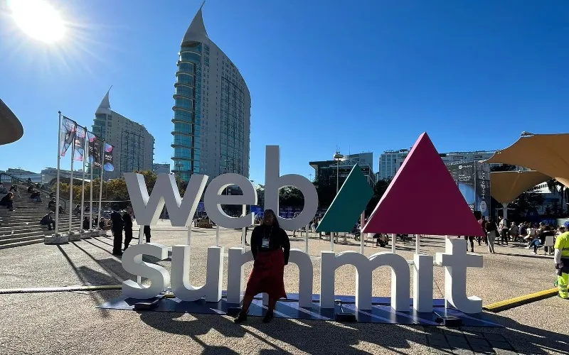 Ayaan Mohamed Ali - Digitech Oasis - at Web Summit