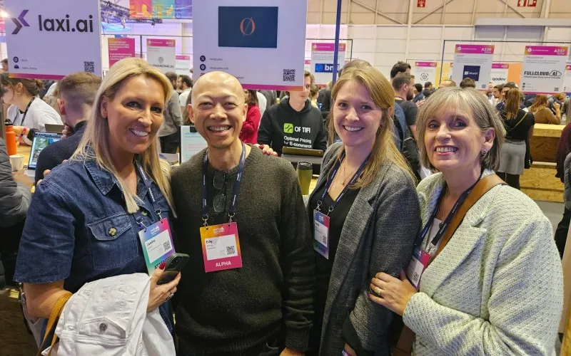 Edy Heng of mindcubes with Janine Smith, Kellie Noon and Heather Waters of GM Business Growth Hub