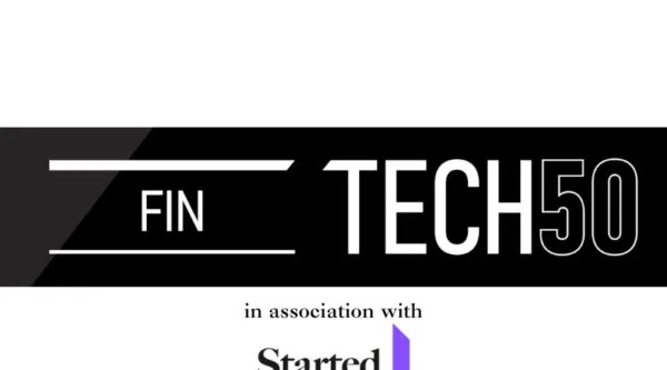 FinTech 50 in association with Started logo