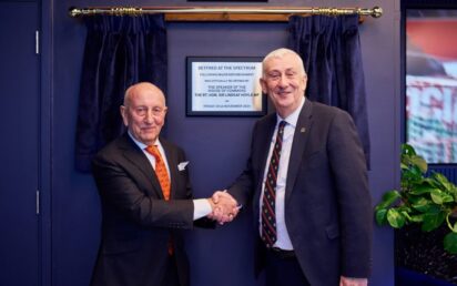 Fred Done & Sir Lindsay Hoyle unveil new Betfred HQ