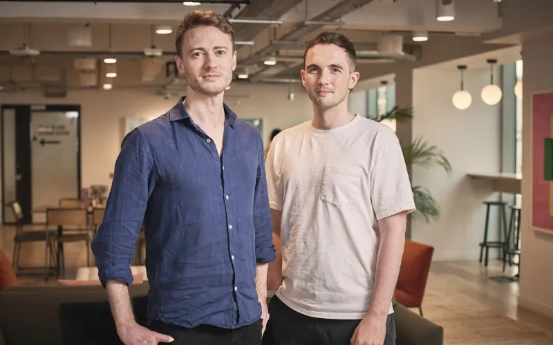 Paddy Stobbs and Camin McCluskey, co-founders, Stackfix