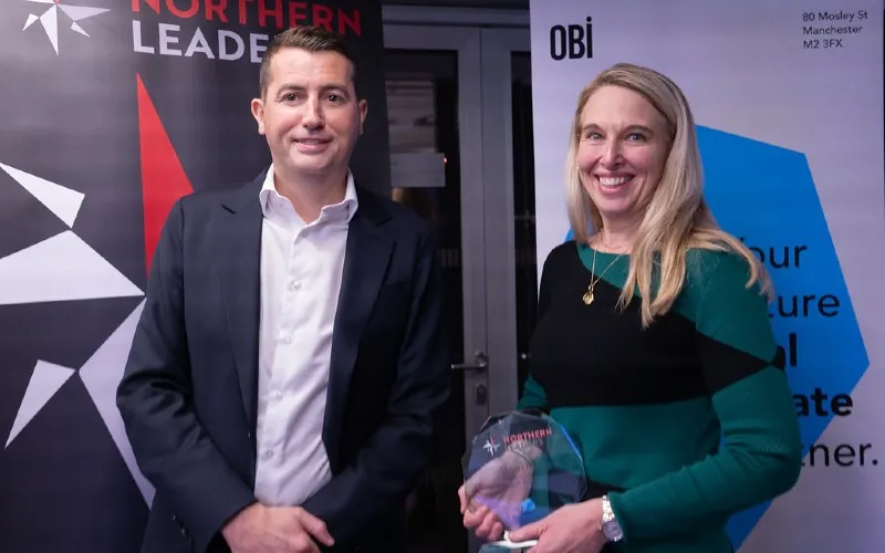 Alison Ross of AutoTrader with Will Lewis of OBI