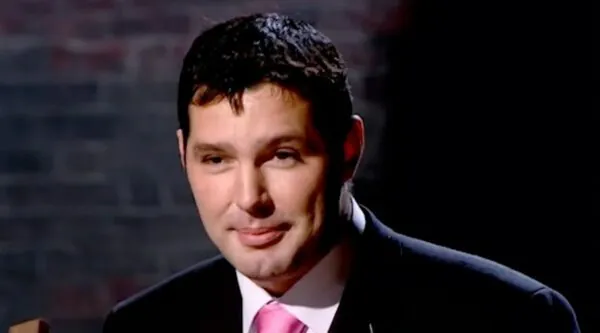 Gavin Wheeldon on Dragons Den in 2007