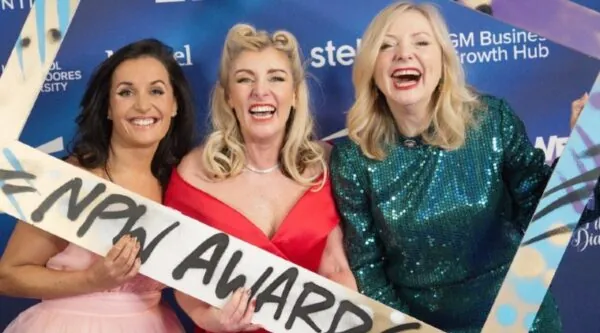 Left to right - Nina Hossain, Simone Roche MBE & Tracy Brabin at the 2024 Northern PoWEr Women Awards