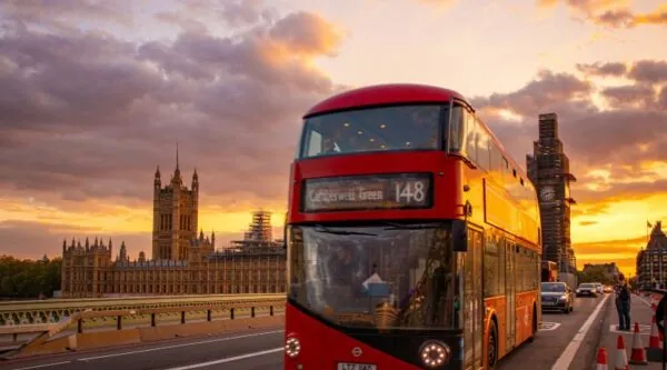 London bus. Credit: chan lee, Unsplash